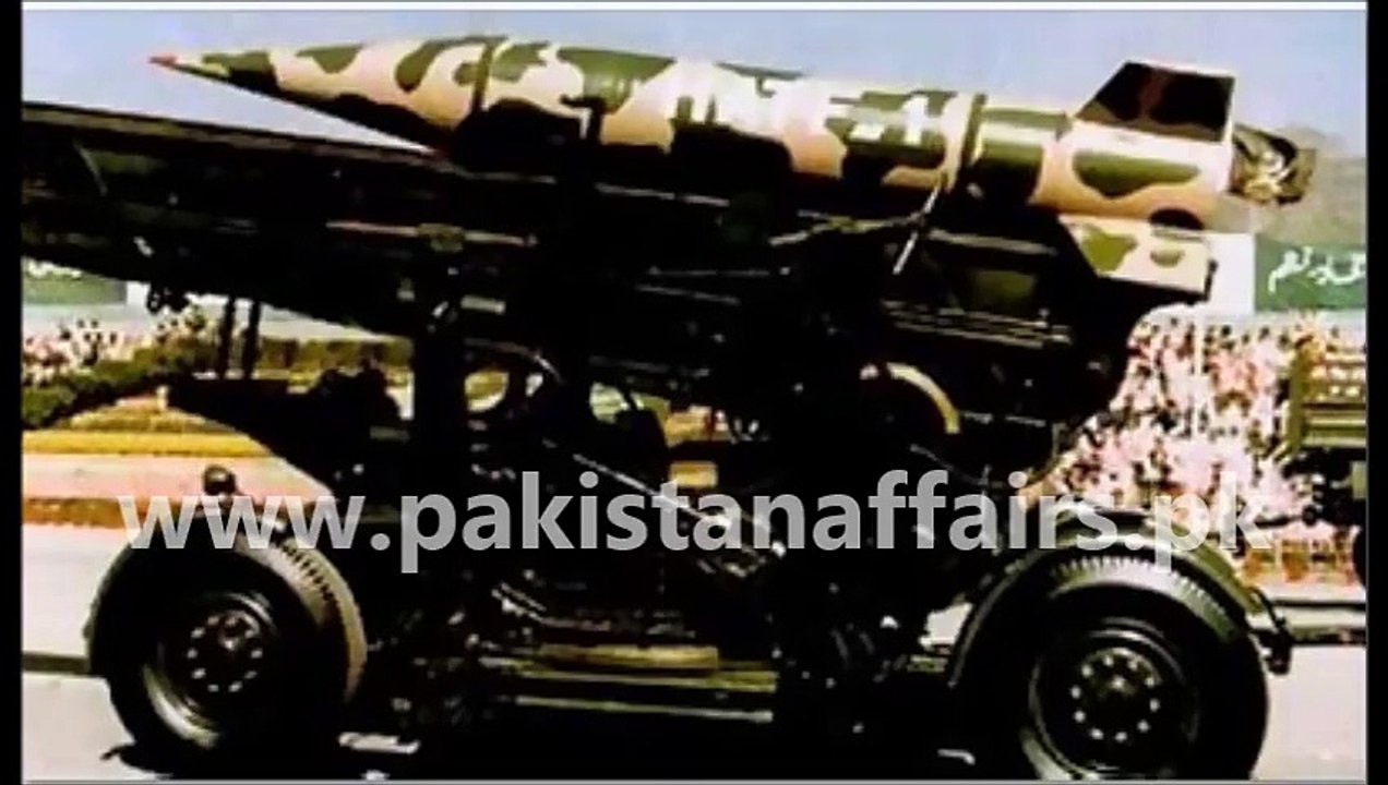 changes in Pakistani missile designs._