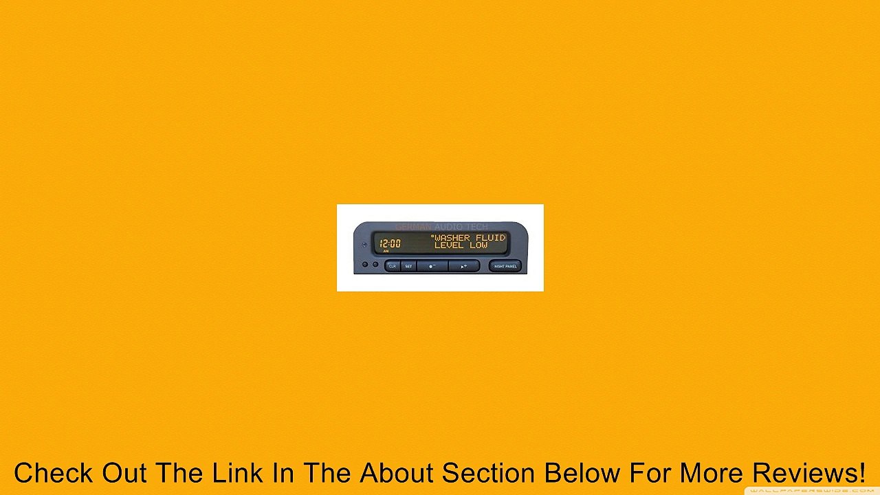 SAAB 93 SID2 INFORMATION RADIO CLOCK DISPLAY 1998 1999 2000 2001 2002 2003 5263223 Review