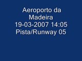 Aterragem Saltitante LaudaAir aeroporto da Madeira Pista 05