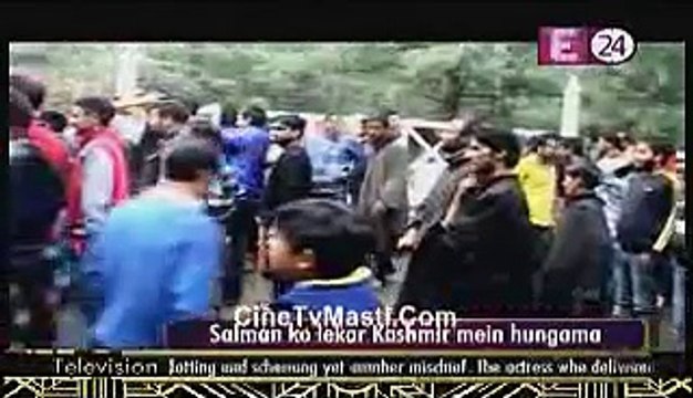 Salman Ko Lekar kashmir Mein Hungama 23th April 2015 CineTvMasti.Com