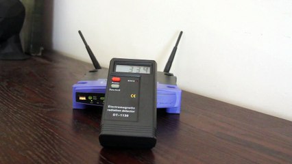 Orgone Pyramid Electromagnetic Radiation Test