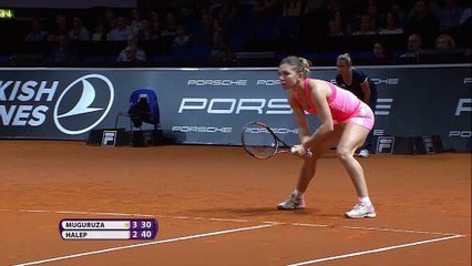 Stoccarda, Halep ai quarti