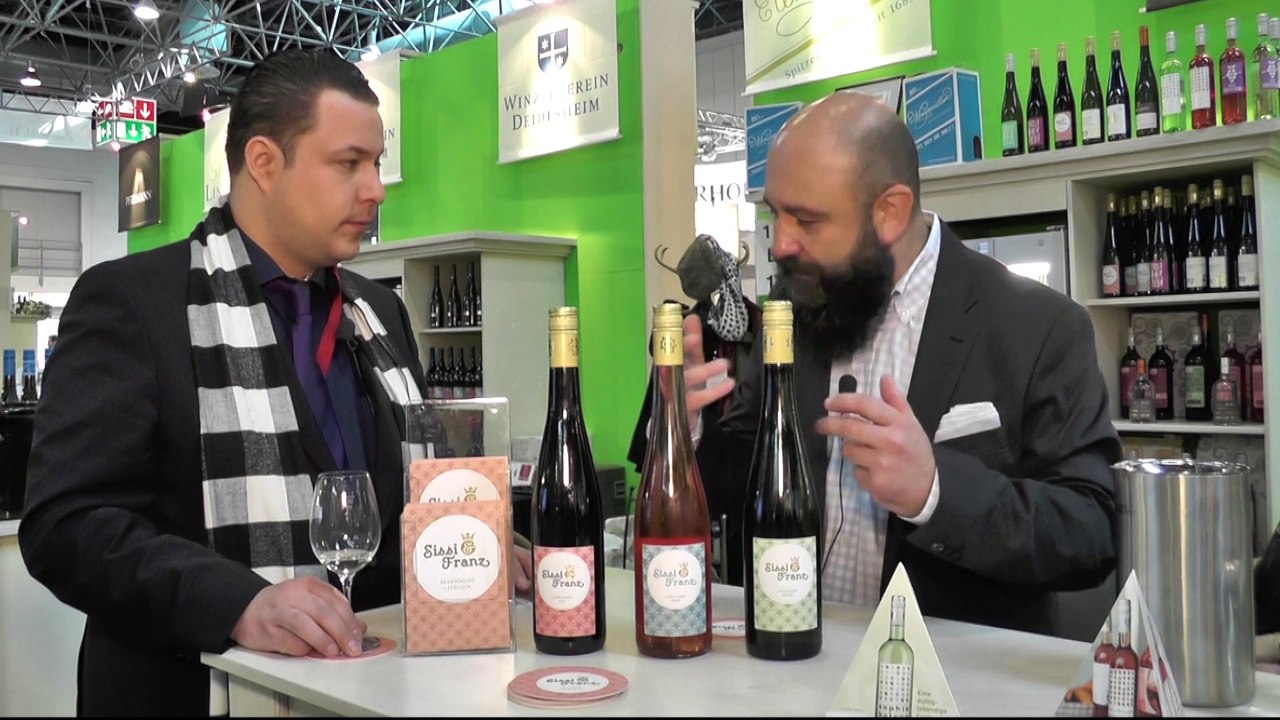 Sissi und Franz Wein  ProWein 2015