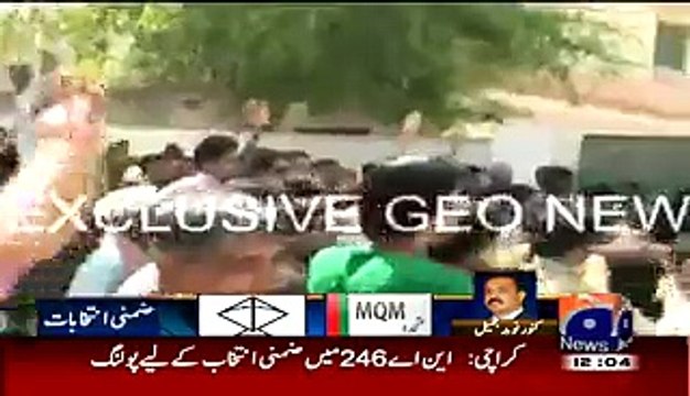 MQM Naved Kanwar crying for not being allowed to go to Polling Station by Ranger_low
