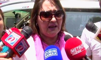 PTI women workers speaks to media