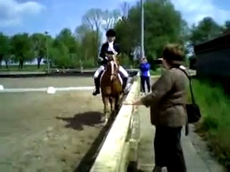 Falling off a horse (twice!)