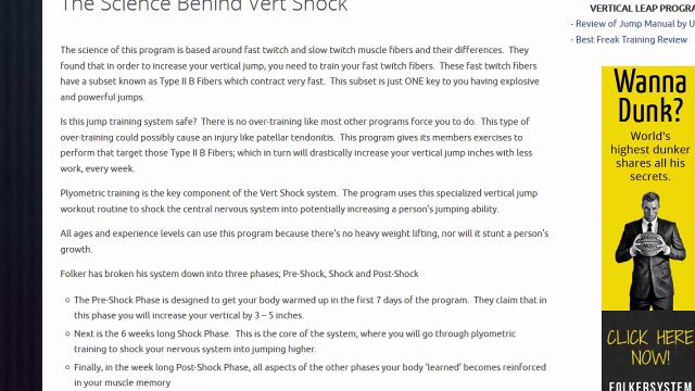 Vert Shock Review_ How To Jump Higher To Dunk