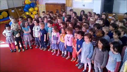 Ecole maternelle les Abeilles, en ballon voyageur.