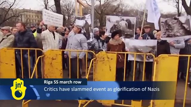 Latvians Honour Waffen-SS Veterans: March on Latvian Legion Day Honours Soldiers for Nazi Germany