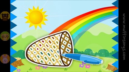 Muffin Songs - ABC Phonics Chant Song 11 - short a e i o u (Level III-Vowel) | muffin songs