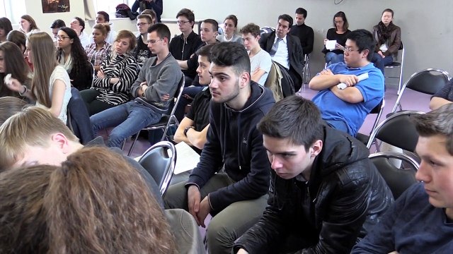 Baptême Lycée Excellence Edgar Morin rencontre avec les élèves 2