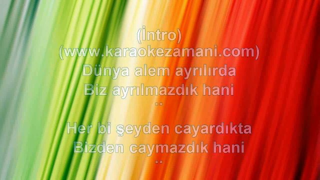 Doğan Karatepe - Gülüm Gülüm - 2011 TÜRKÇE KARAOKE