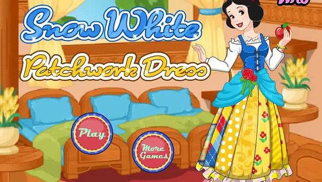 neige robe de mosaïque blanche - Créer belle robe pour Blanche Neige