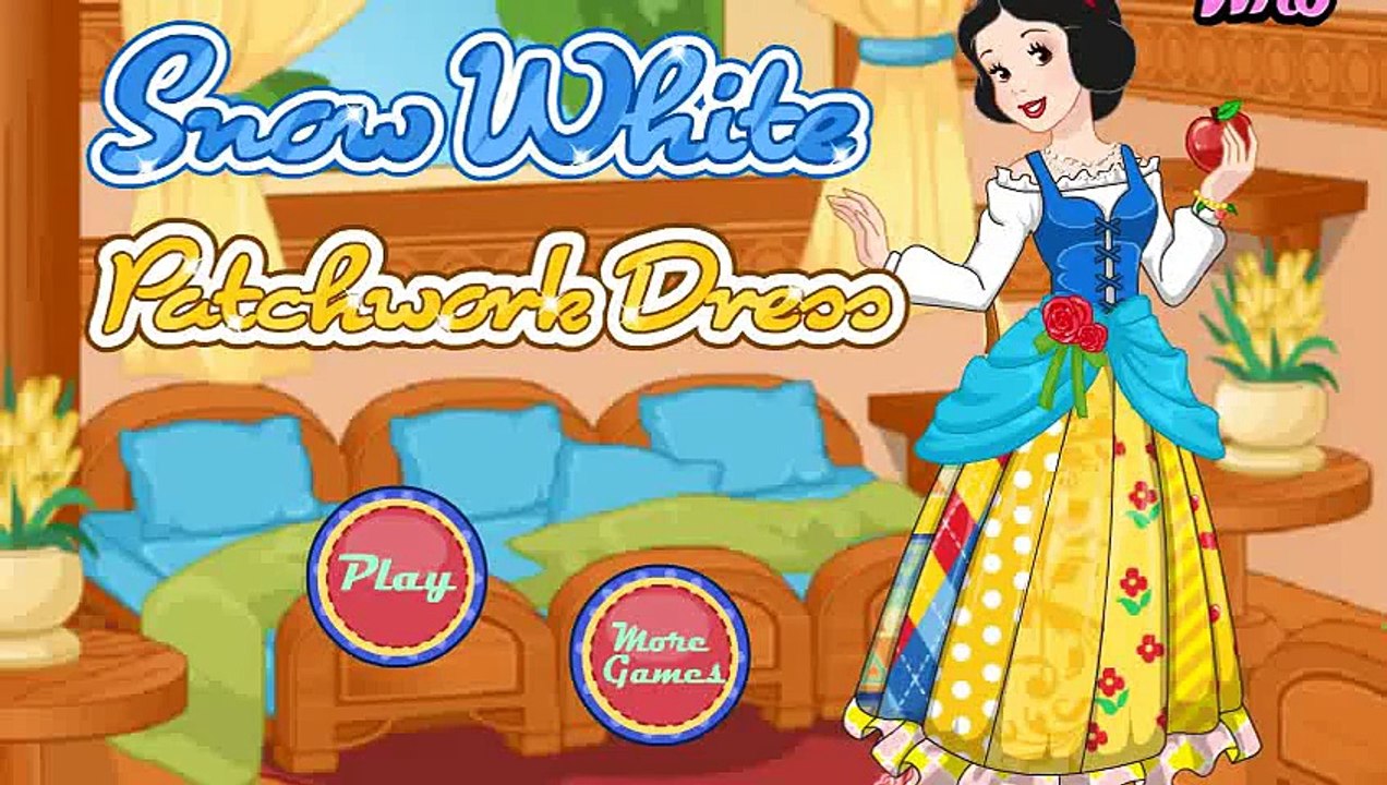 neige robe de mosaïque blanche - Créer belle robe pour Blanche Neige