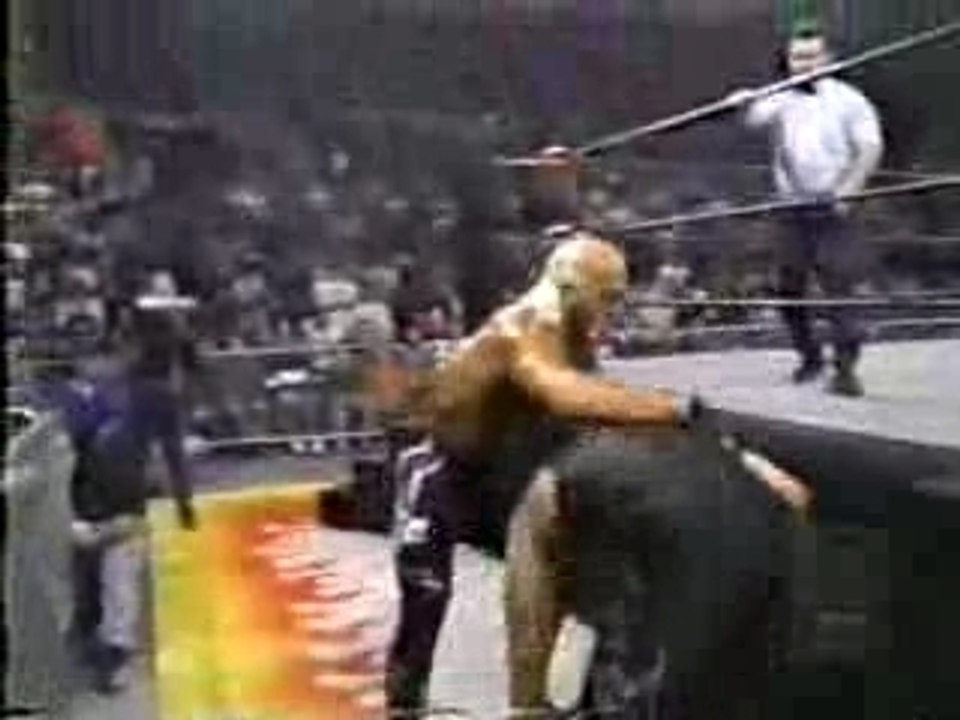 Sting vs Hogan after Starrcade