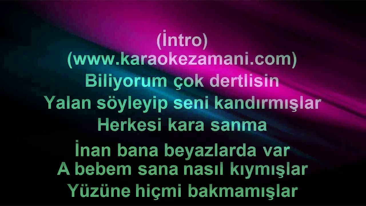 Doğuş - A Bebem - 2005 TÜRKÇE KARAOKE