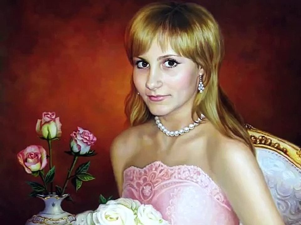 Oil Portrait Drawing Slideshow. My portrait painting