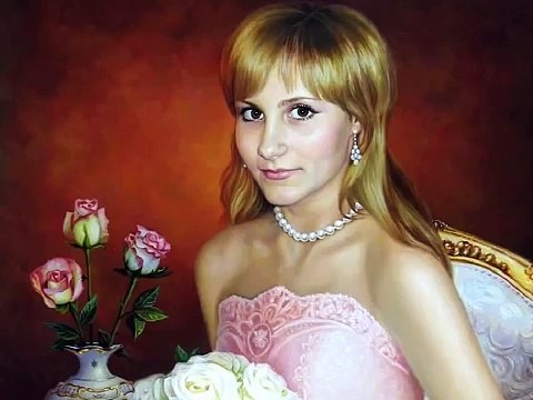 Oil Portrait Drawing Slideshow. My portrait painting