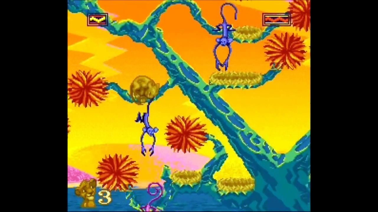 Gameplay | the Lion King - Fase 2: Mal Posso Esperar Para Ser Rei | Super Nintendo (Snes)
