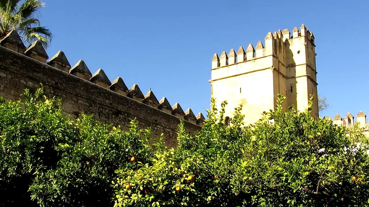 Arab bath, Alcázar of the Christian Monarchs, Córdoba, Andalusia, Spain, Europe