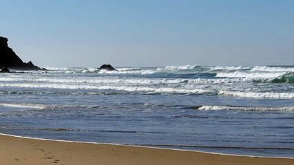 Amado Beach, Carrapateira, Bordeira, Vicentine Coast Natural Park, Algarve, Portugal