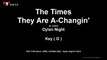 Dylan Night - The Times They Are A-Changin' (G) (Instrument Version)