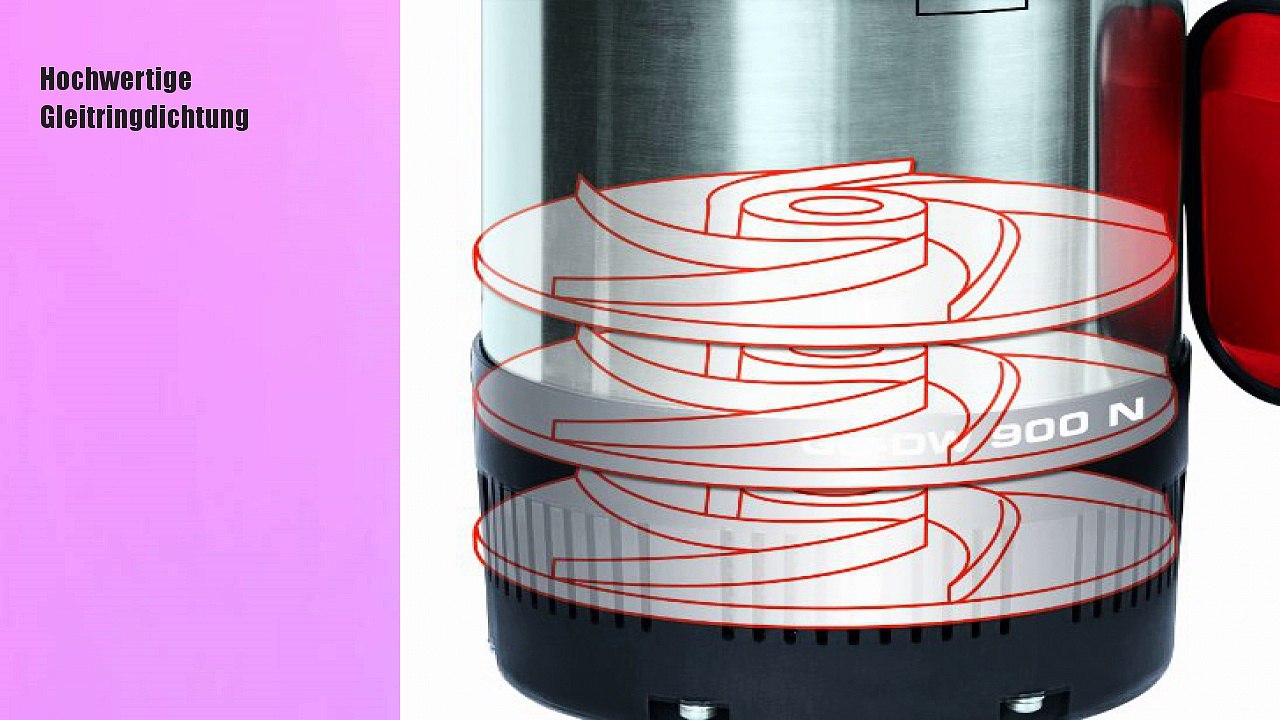 Einhell GC-DW 900 N Tauchdruckpumpe, 900 Watt, max