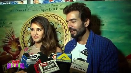 Sunny Leone & Jay Bhanushali Visit Gaiety Galaxy For Movie Leela HD