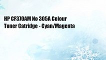 HP CF370AM No 305A Colour Toner Catridge - Cyan/Magenta