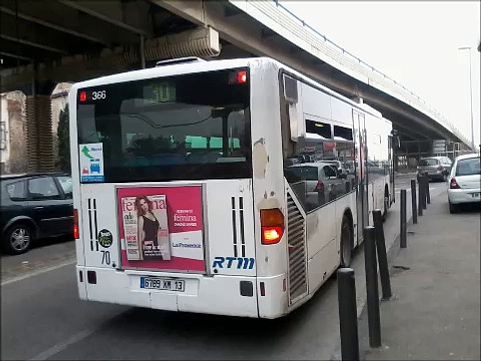 [Sound] Bus Mercedes-Benz Citaro n°366 de la RTM - Marseille sur la ligne 30