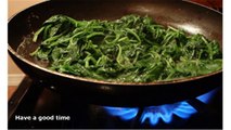 cook spinach