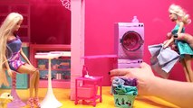 Barbie Oyuncak Bebek - Çamaşır ve Ütü