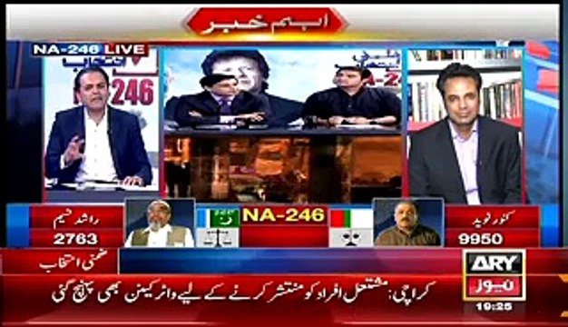 PTi Ke NA 246 Se Election Larne Ki waja Kia Thi..Talat Hussain Tellling