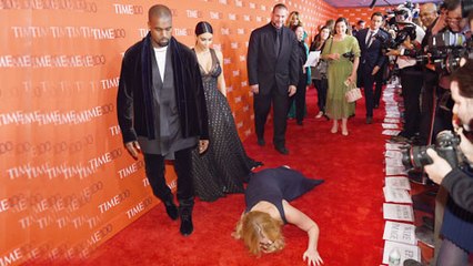 Amy Schumer Photobombed Kimye at the TIME 100 Gala