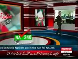 PTI's Imran Ismail Win NA 246 Election Karachi 23rd April 2015