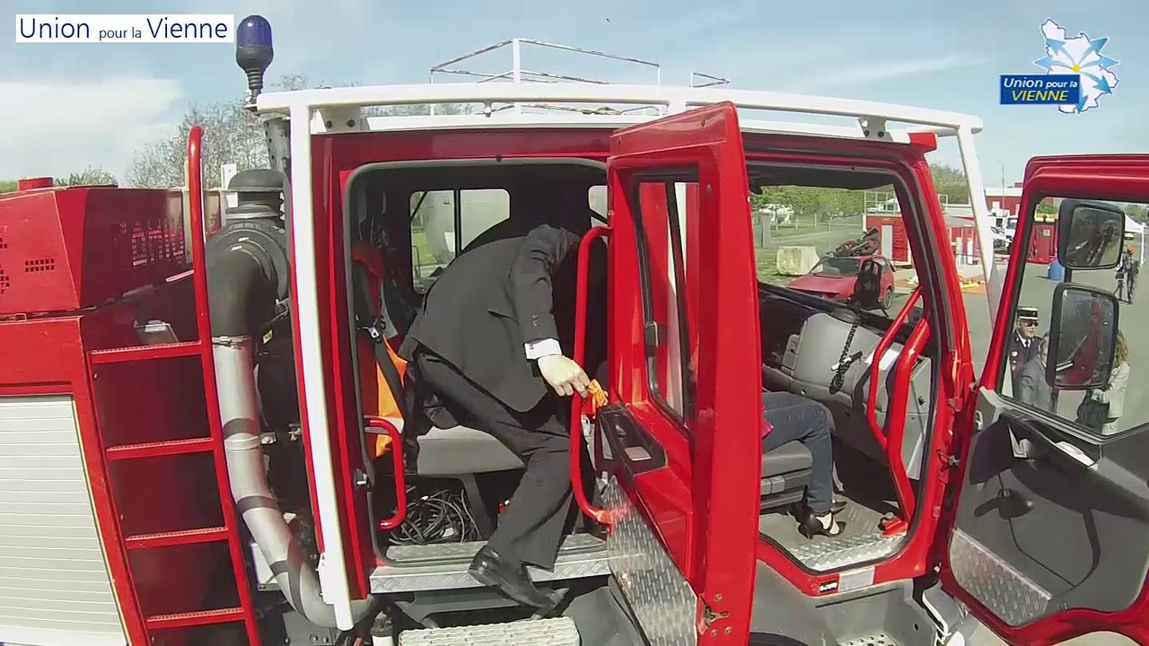 Visite du Centre de Formation des Sapeurs Pompiers de la Vienne à Valdivienne