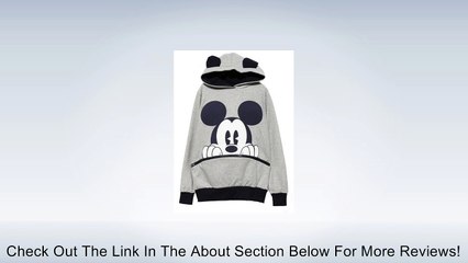 Amion Long Sleeve Mickey Hooded Sweatshirt Review