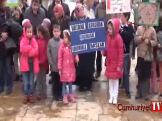 23 Nisan töreninde çelenk gerginliği