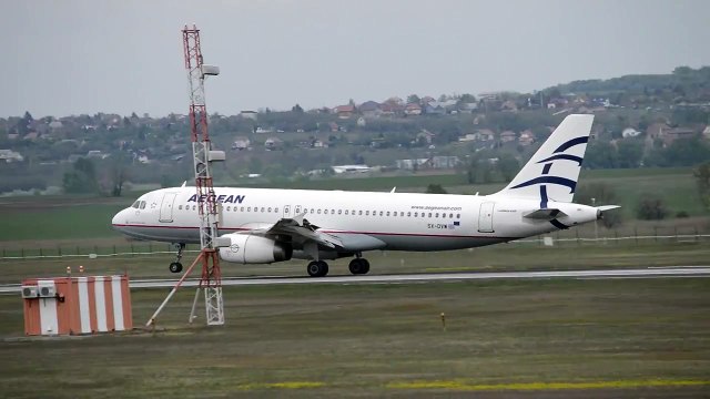 Budapest Airport plane spotting landings & takeoffs