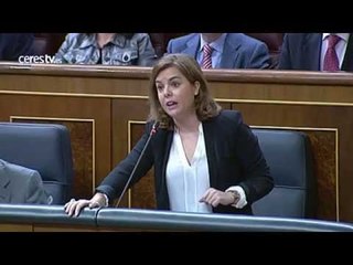 La vicepresidenta Sáenz de Santamaría usa por primera vez el término 'amnistía fiscal'