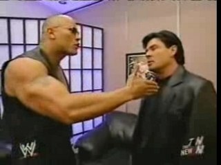 the rock talks about goldberg