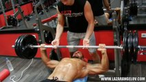 Lazar Angelov Chest Workout Video 2013