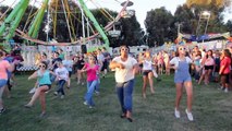 Flash mob wedding proposal - 2012 Stanislaus County Fair