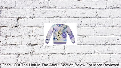 Disney Frozen Girls Olaf Sweater Review