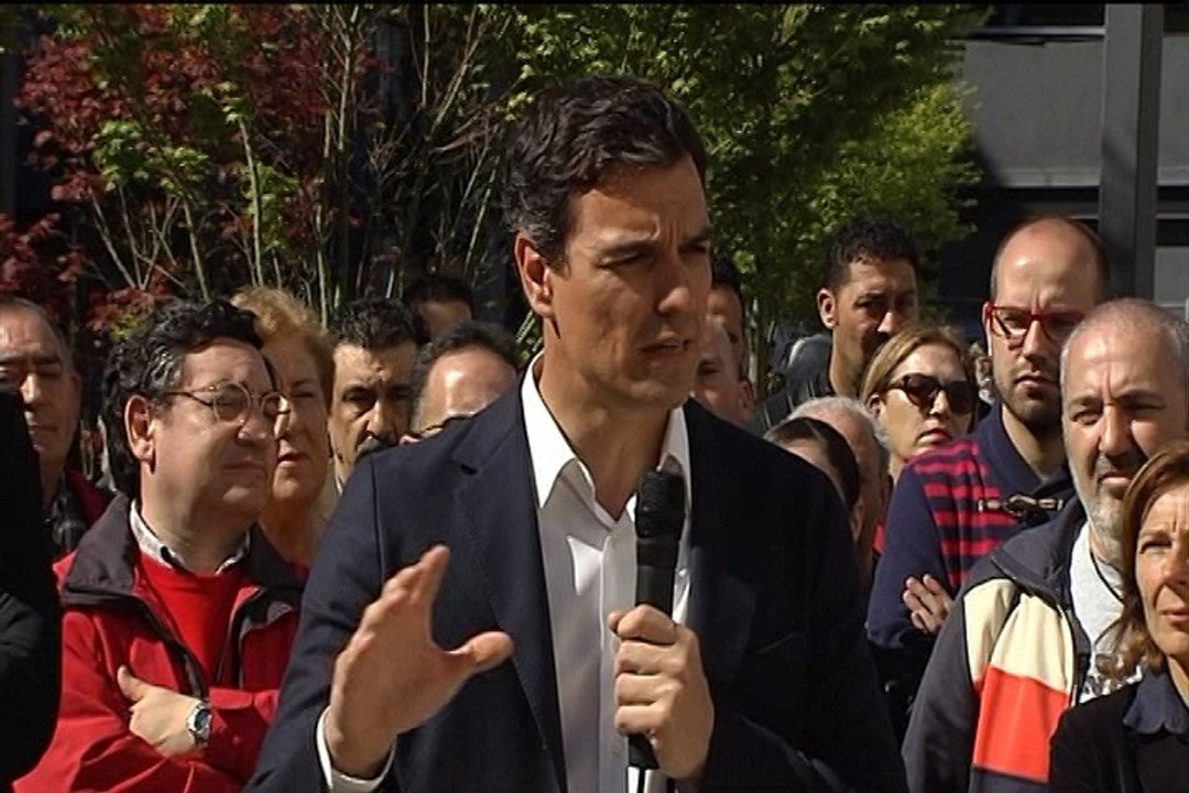 Pedro Sánchez ve decepcionantes los datos de la EPA