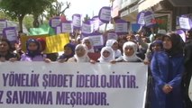 Siirt'te Yaşanan Kadın Cinayetleri Protesto Edildi