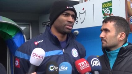 Çaykur Rizesporlu Kweuke Lige Verilen Arada Tempomuz Düştü