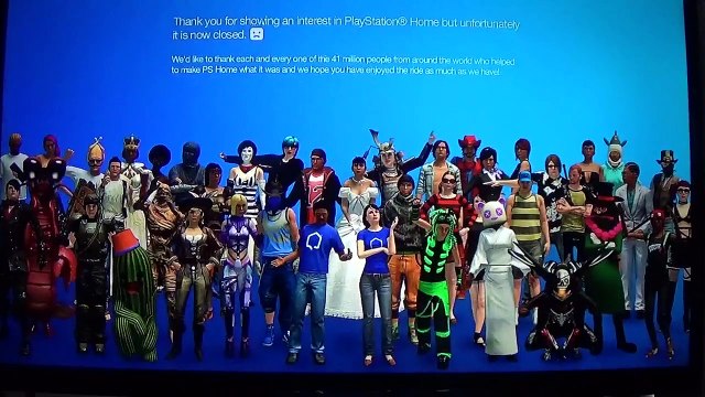 April Fools Joke NOT! SONY PlayStation Home is now Closed!