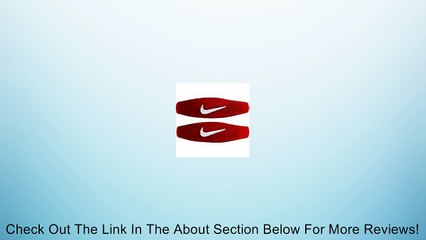 Nike Skinny Dri-Fit Bands (One Pair, Red/White) Review