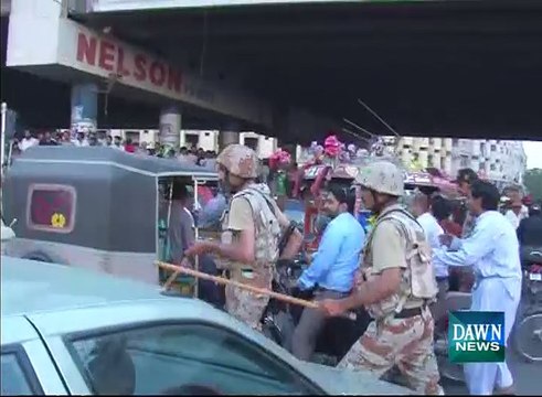 Karimabad: Rangers Baton-Charge Miscreants To Curb Situation